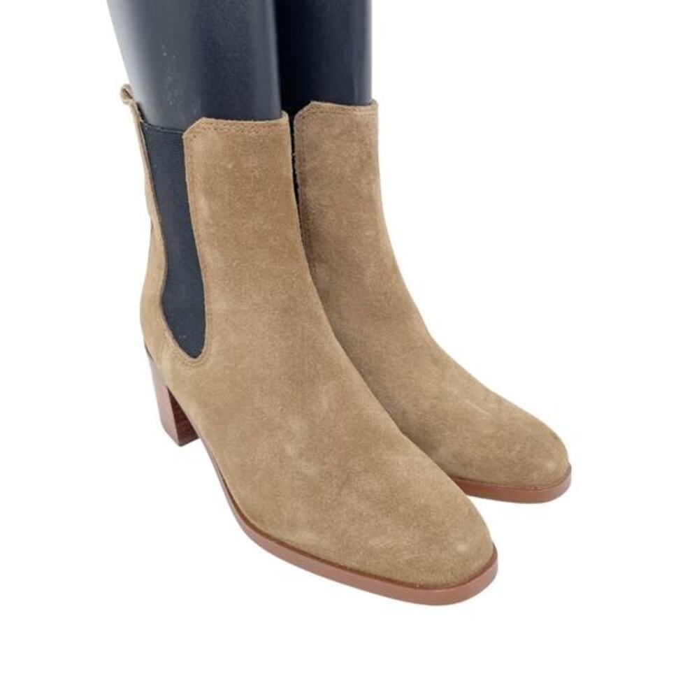 Steve Madden‎ Women's Rhiannon Chelsea Boot Cognac Suede Size 7.5M